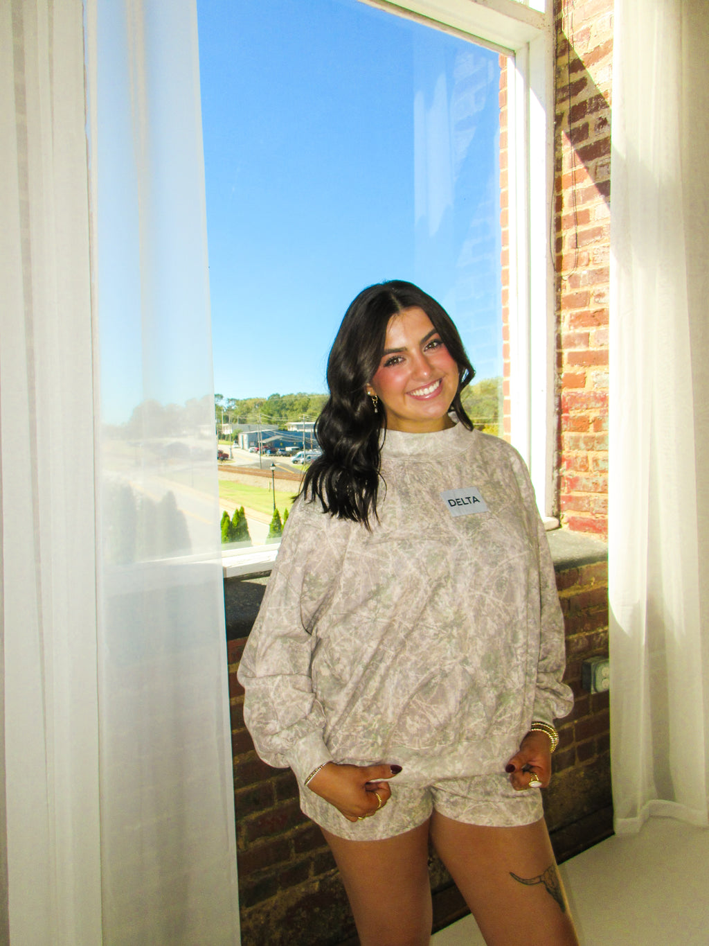 Delta Dawn Camo Mockneck Set