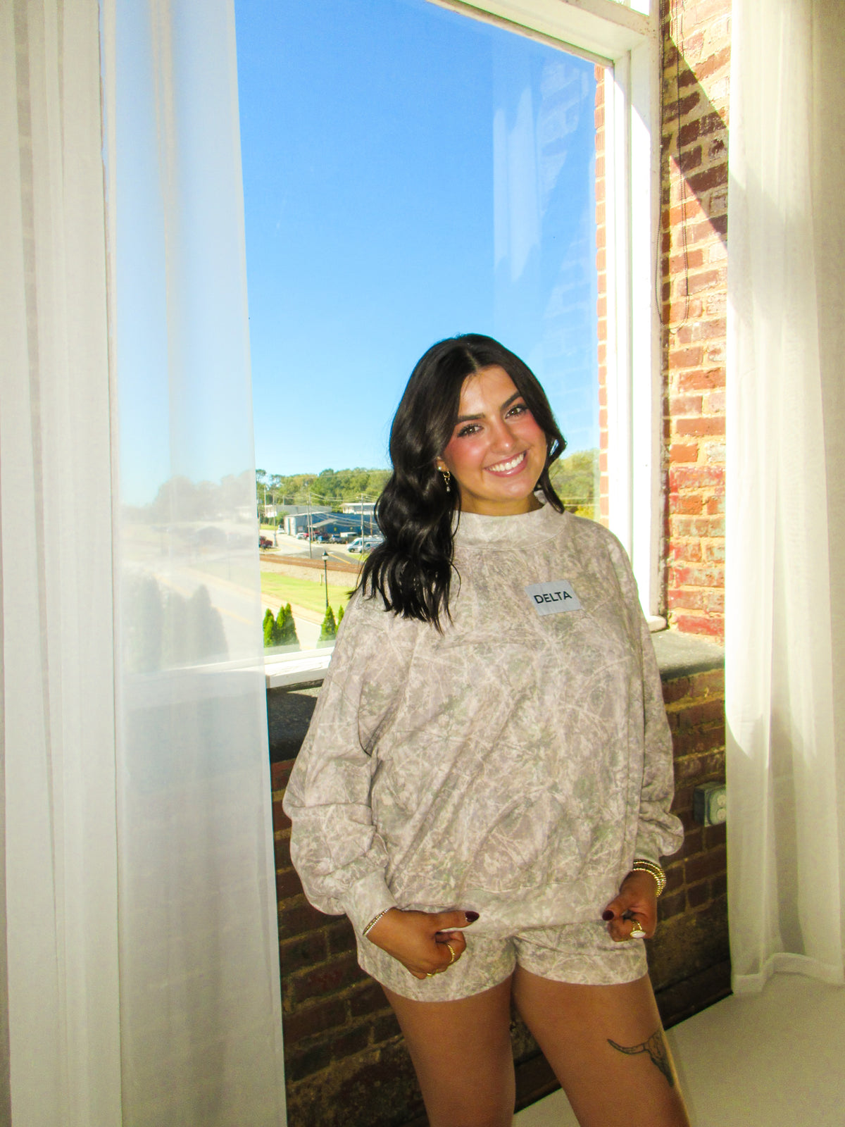 Delta Dawn Camo Mockneck Set