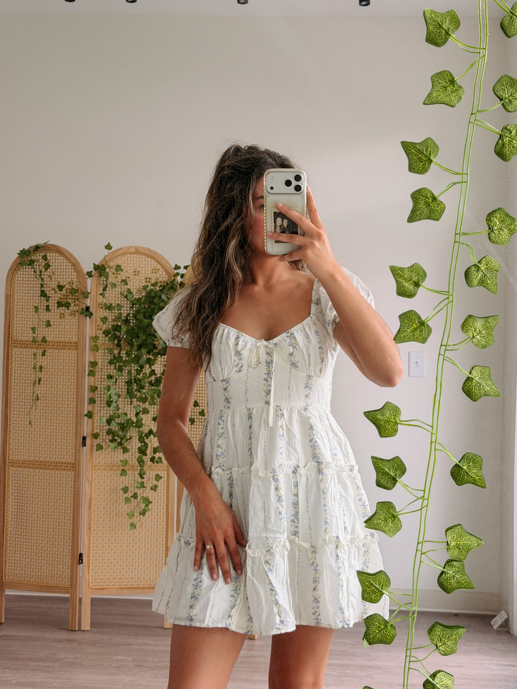 Flower Field Mini Dress