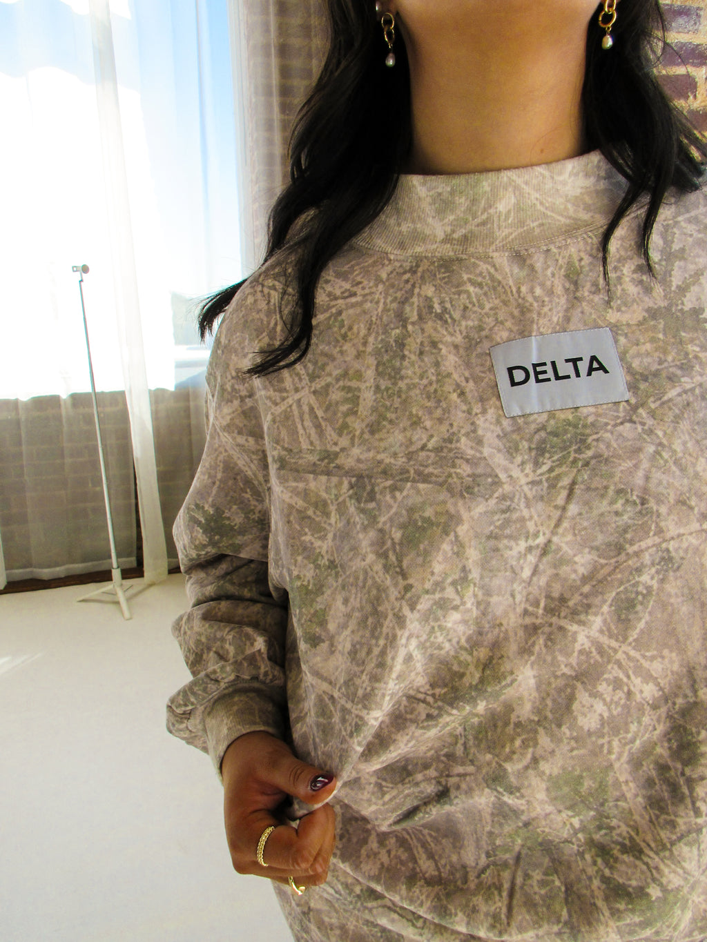 Delta Dawn Camo Mockneck Set