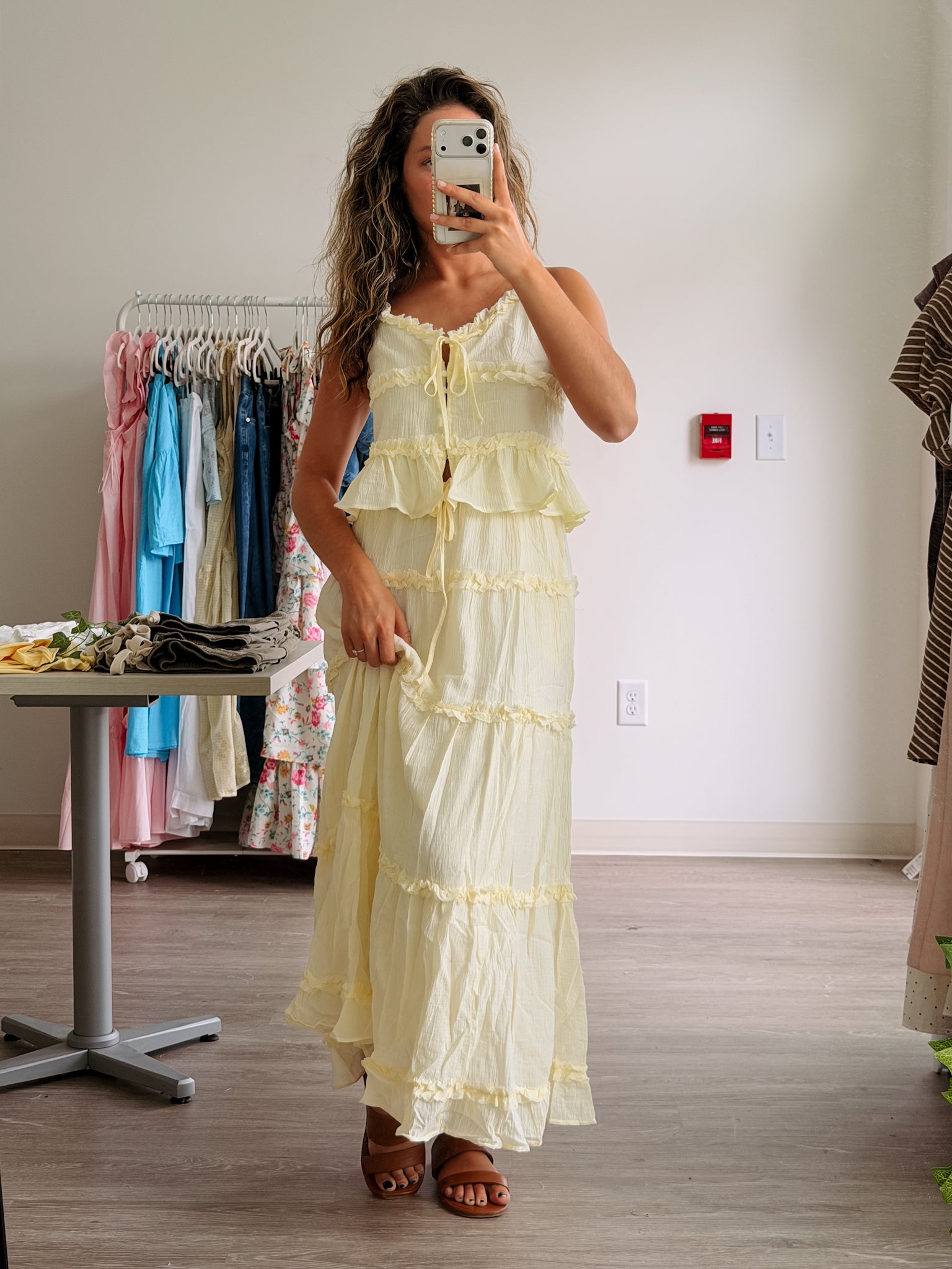 Taffy Yellow Maxi Set