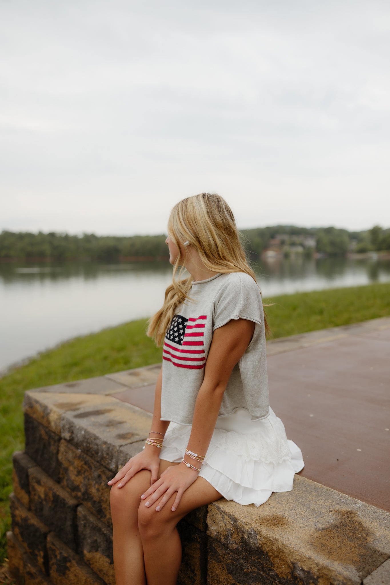 American Girl Gray Sweater