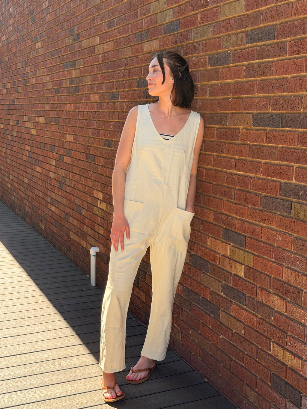 Cream Soda Overalls