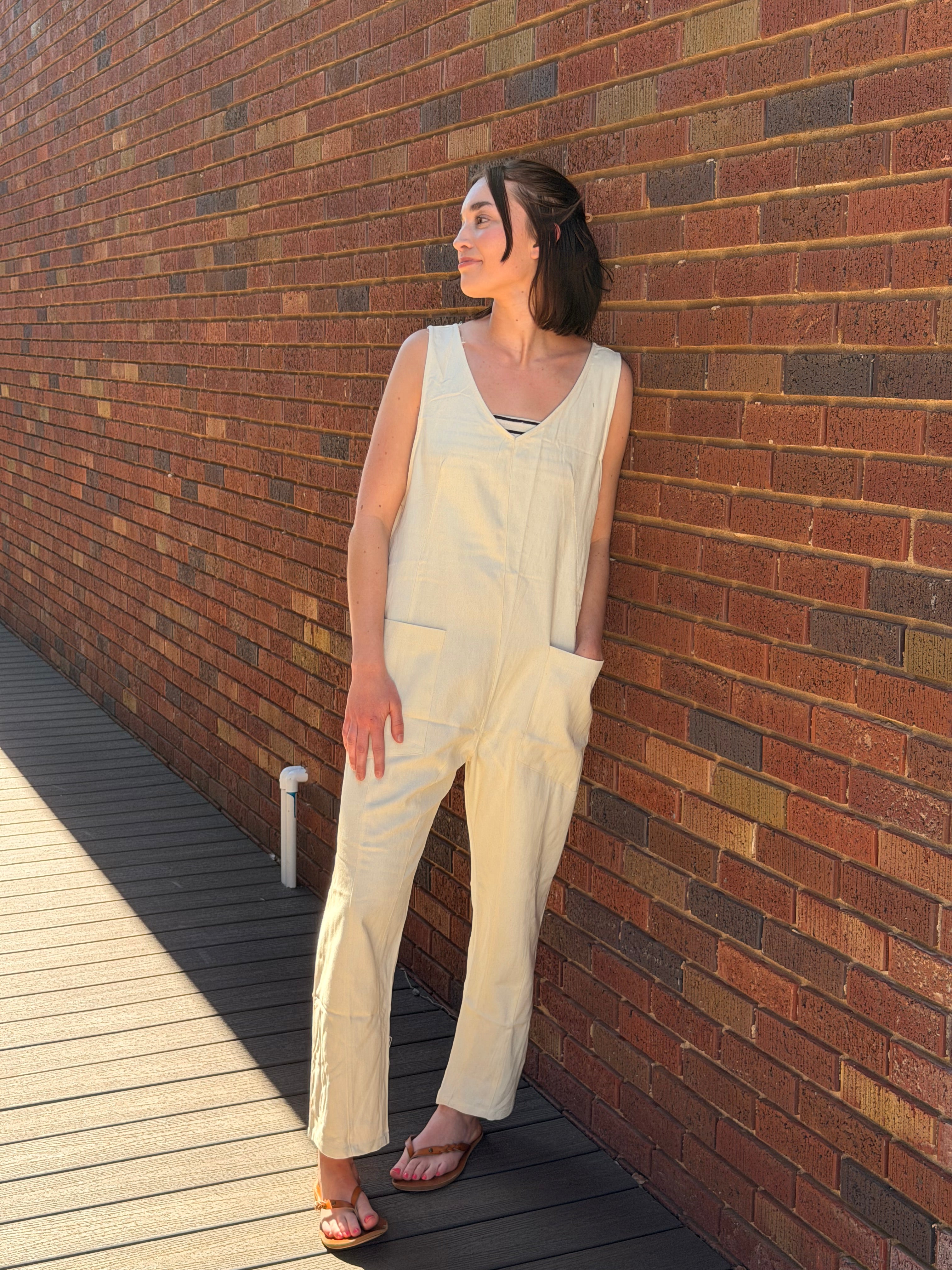 Cream Soda Overalls