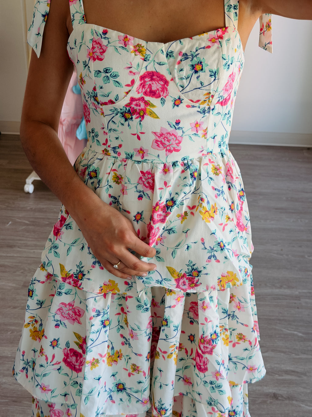 Feeling Floral Tiered Maxi