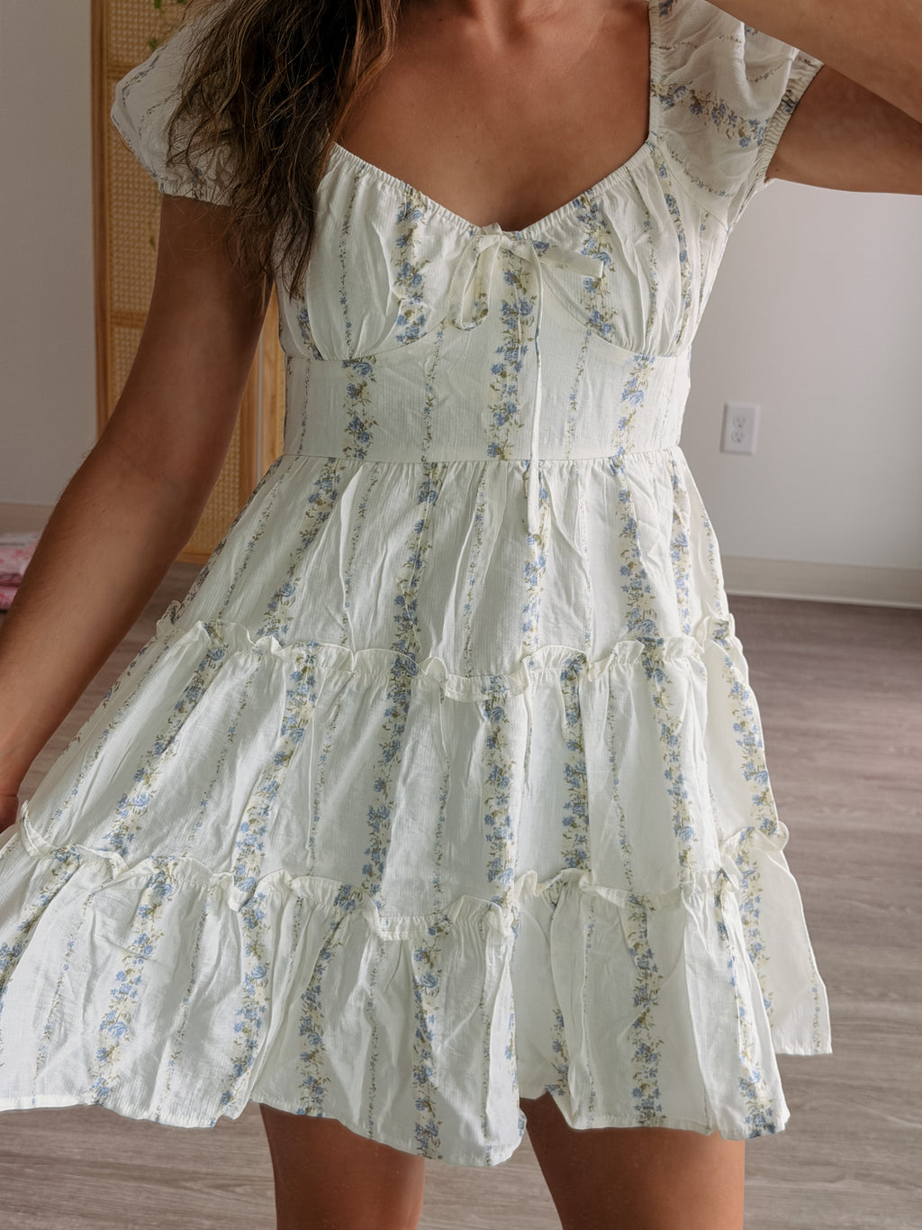 Flower Field Mini Dress