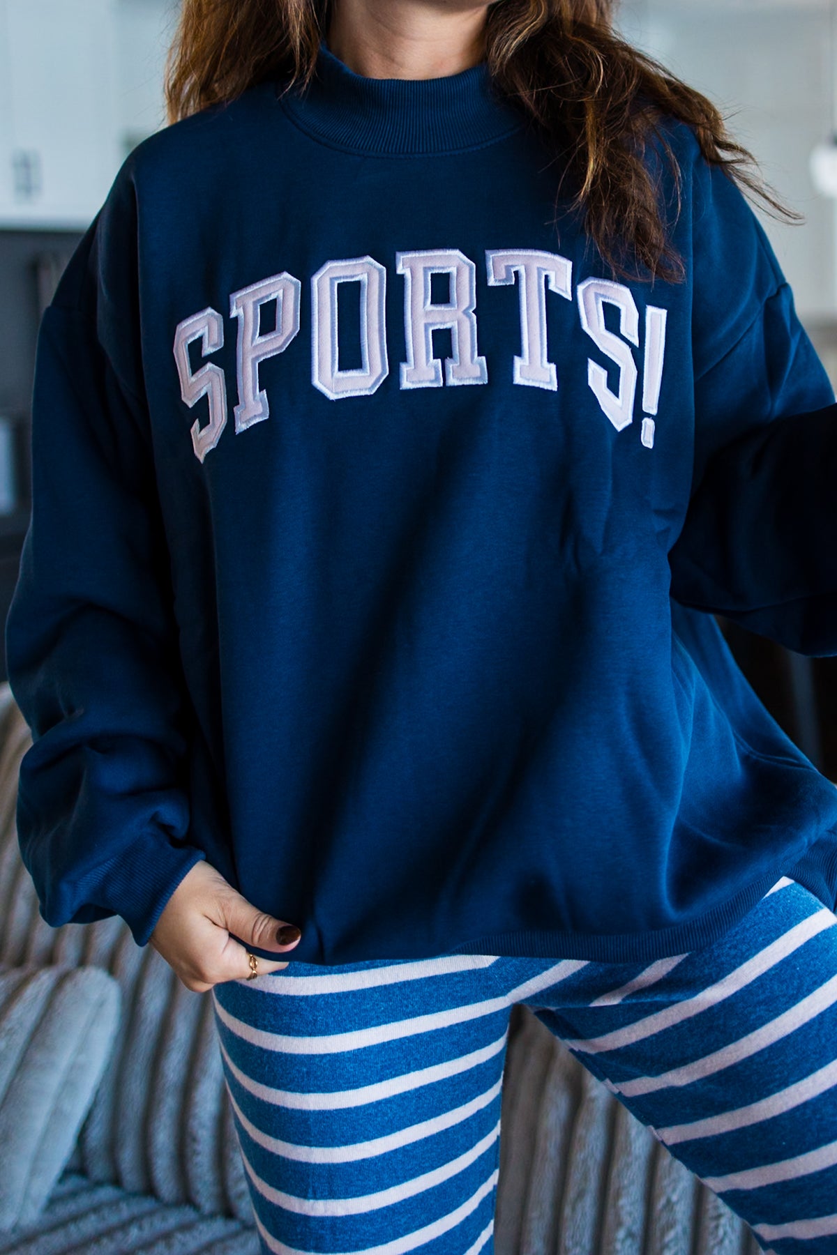 Happy Camper SPORTS! Mockneck