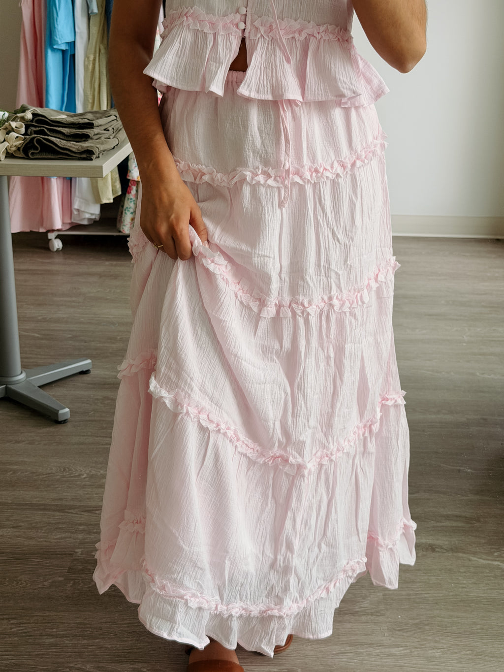 Candy Pink Maxi Set