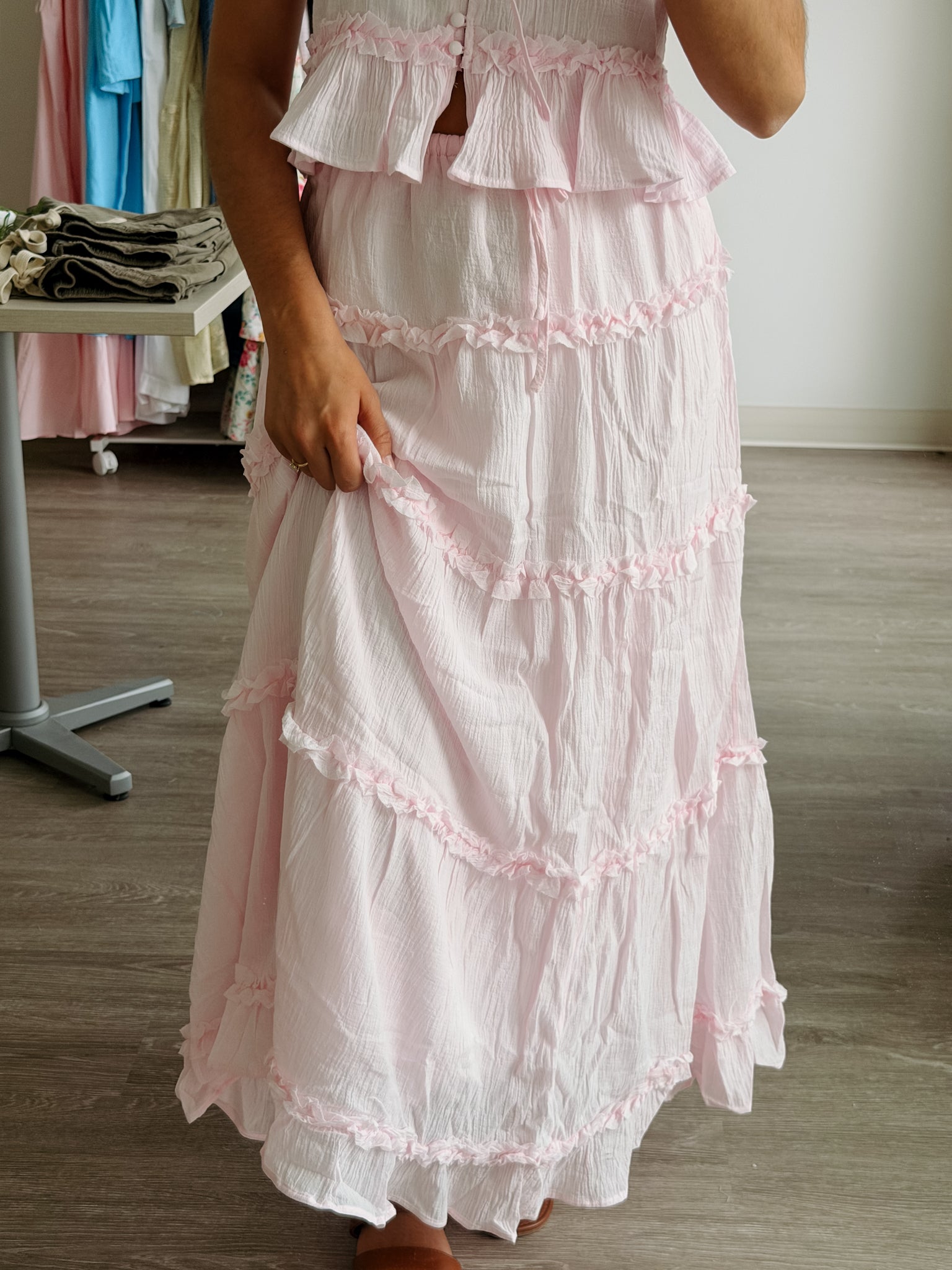 Candy Pink Maxi Set
