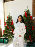Quilted Christmas Mockneck Sweatshirt