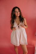 Baby Pink Floral Romper