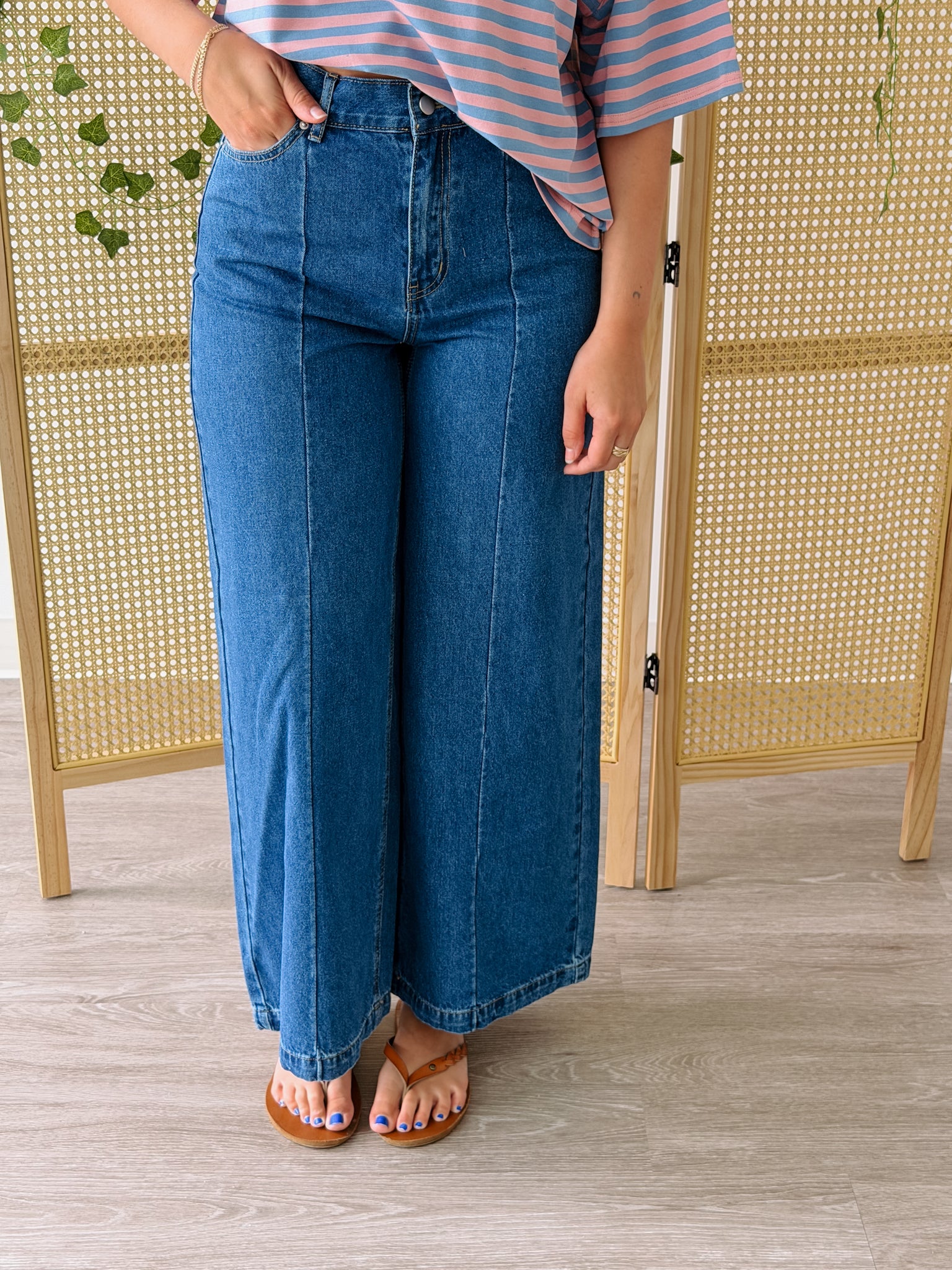 Lined Up Jeans