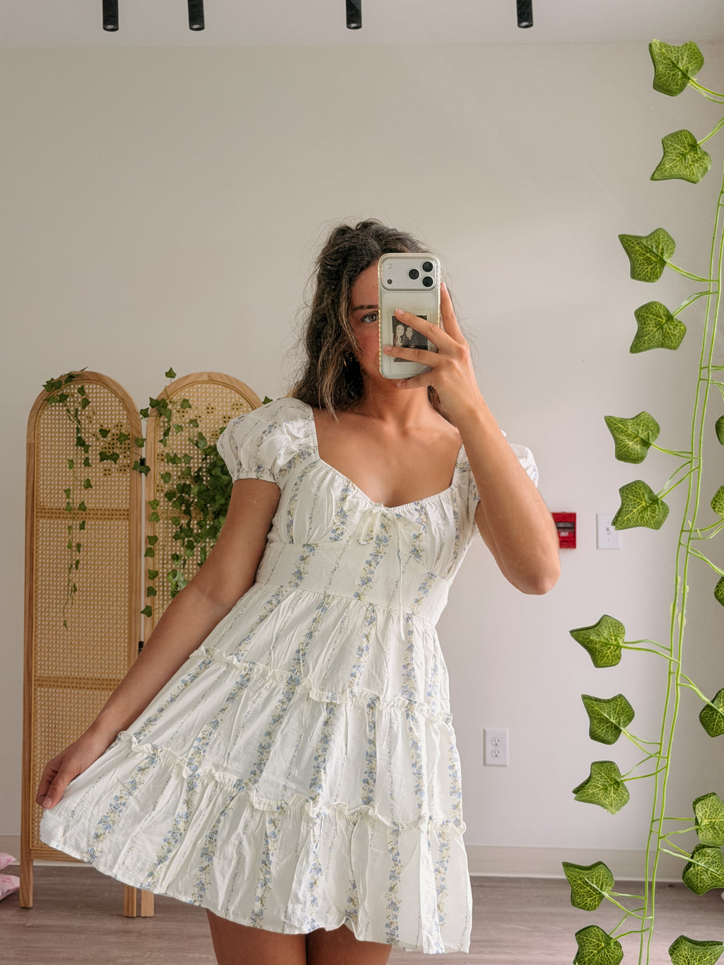 Flower Field Mini Dress