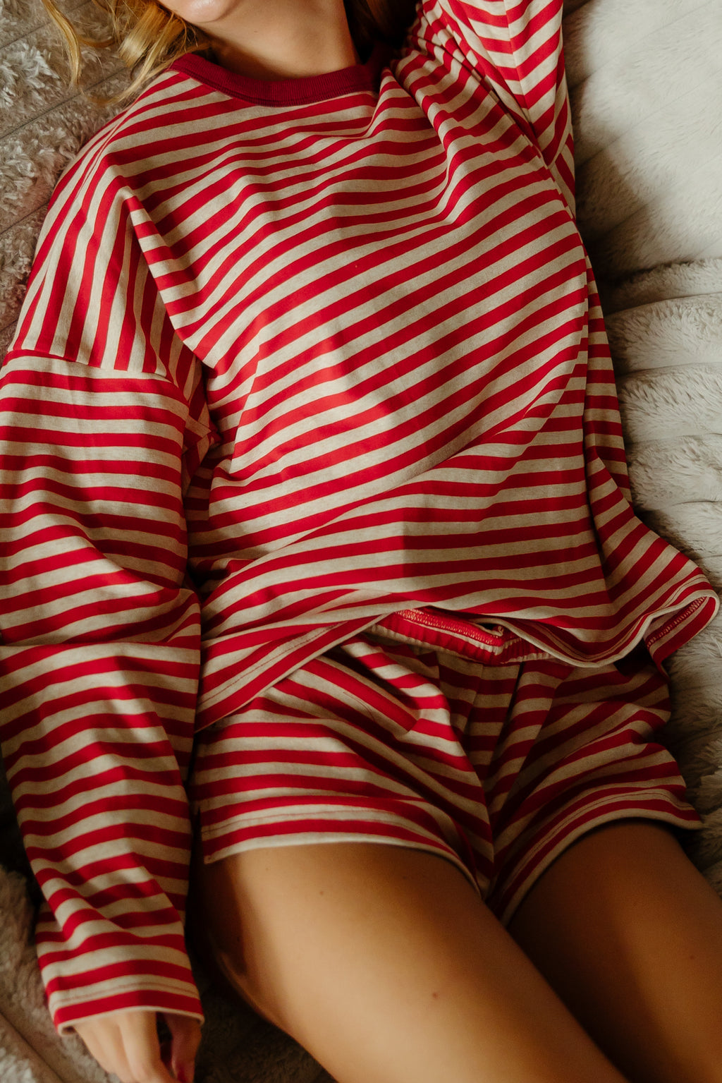 Red Striped Long Sleeve