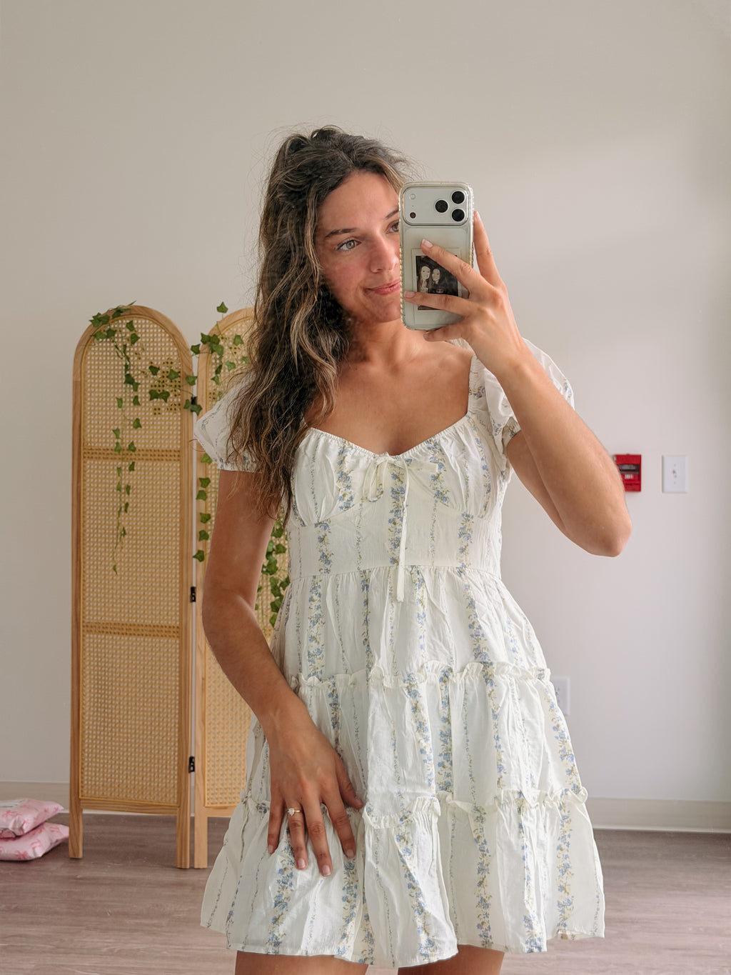 Flower Field Mini Dress