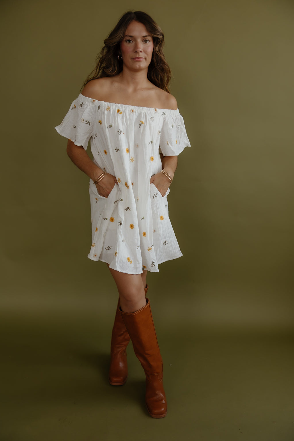 Flower Power Short Dress