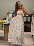 Sugar Plum Floral Maxi