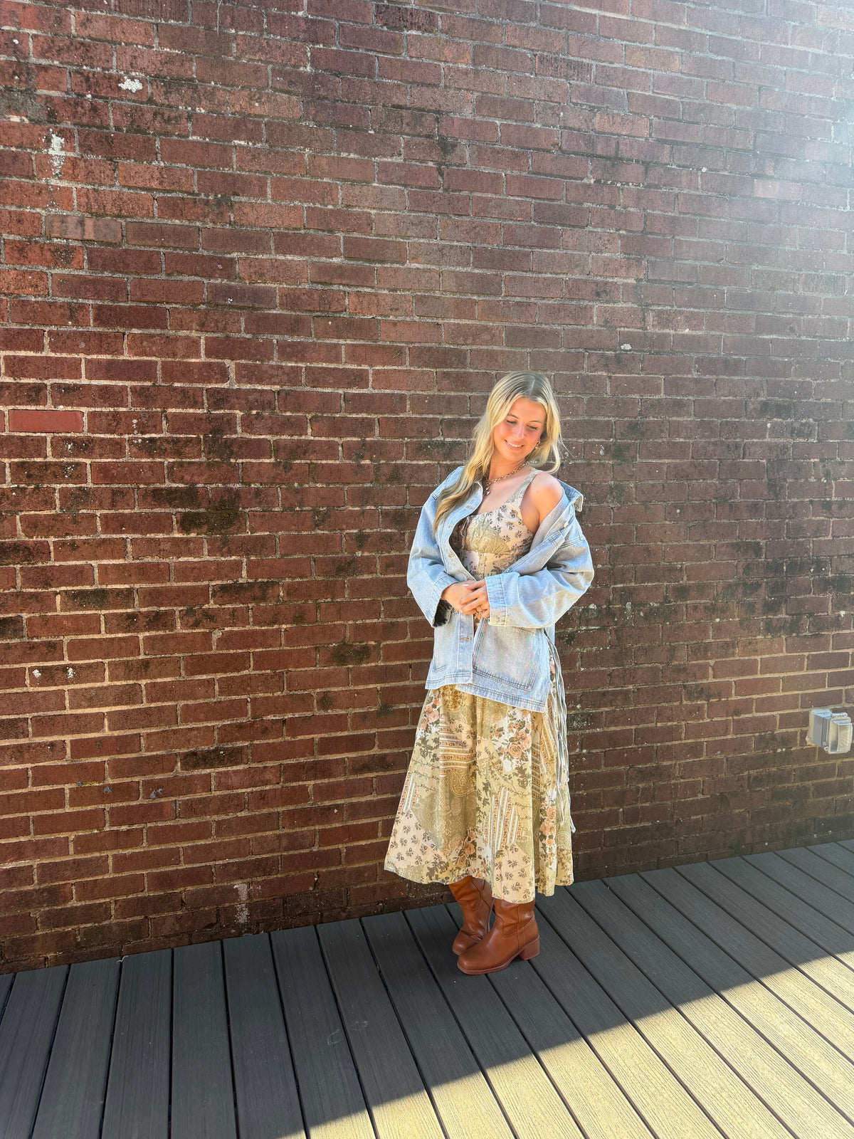 Sage Quilted Midi Dress