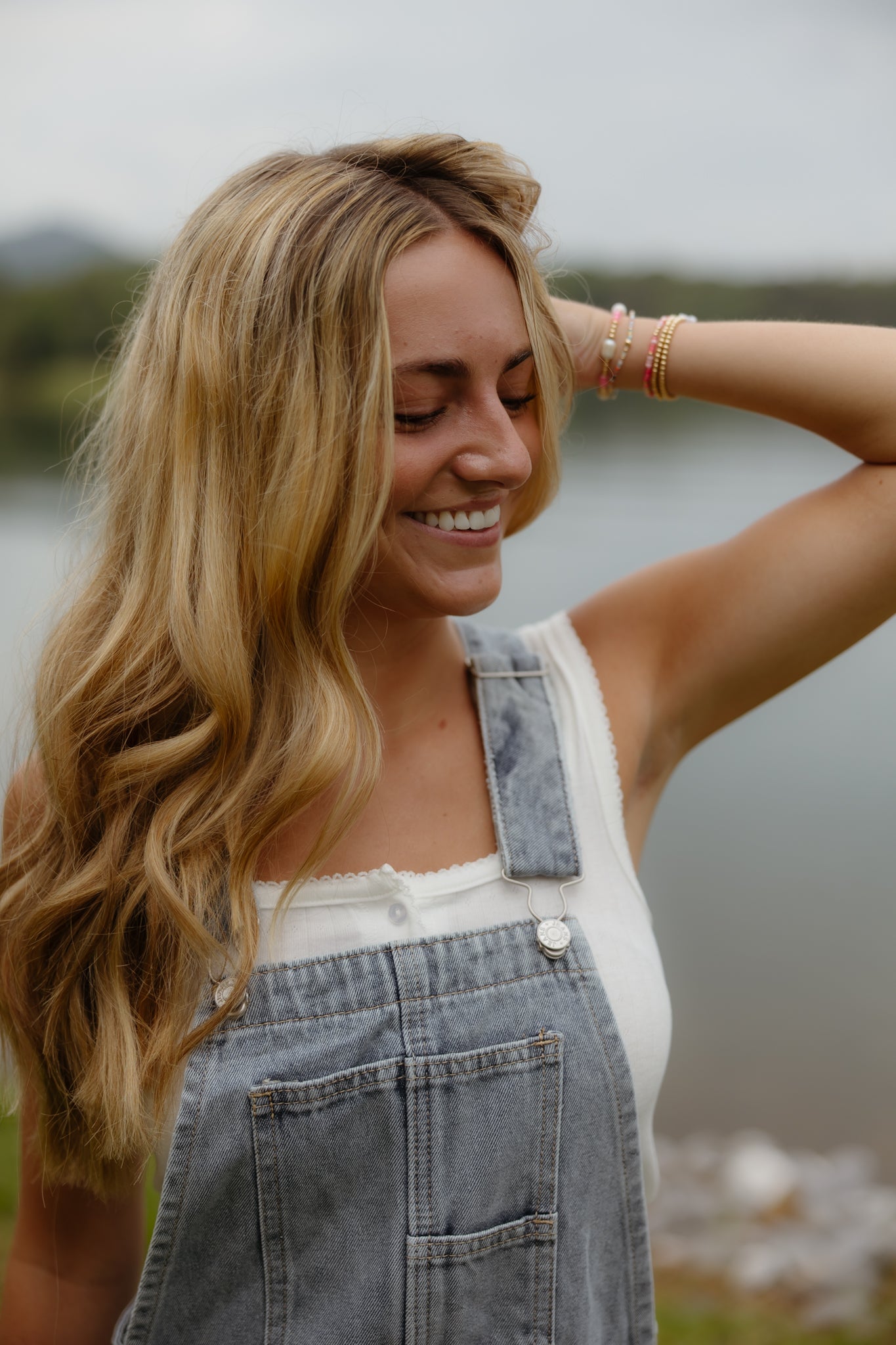 Denim Barrel Overalls