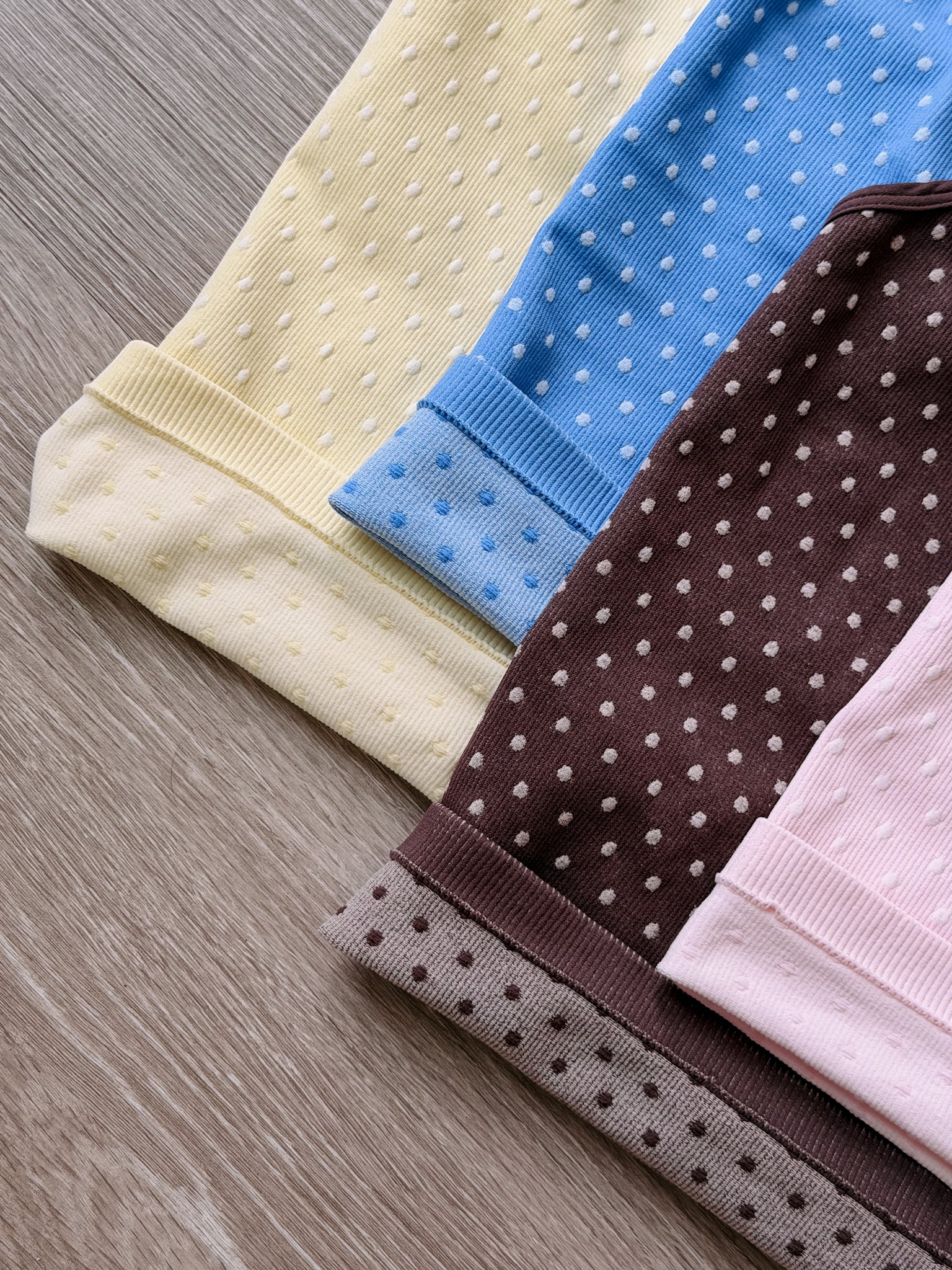 Baby Blue Polkadot Tank