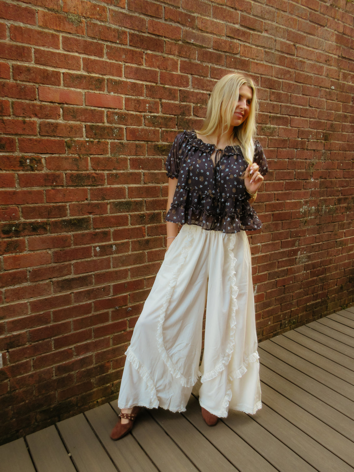 Moonlight Floral Top
