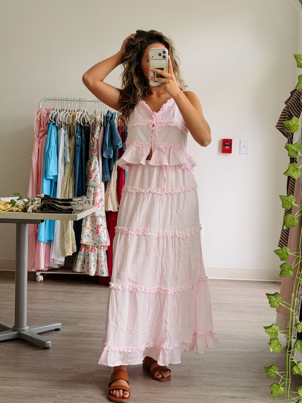 Candy Pink Maxi Set
