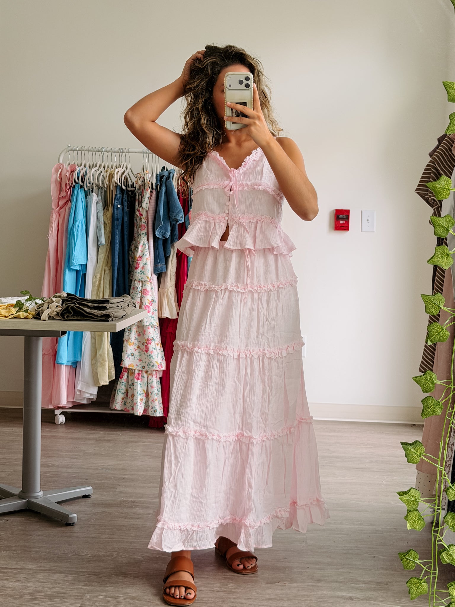 Candy Pink Maxi Set
