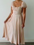 Blush Away Maxi Dress