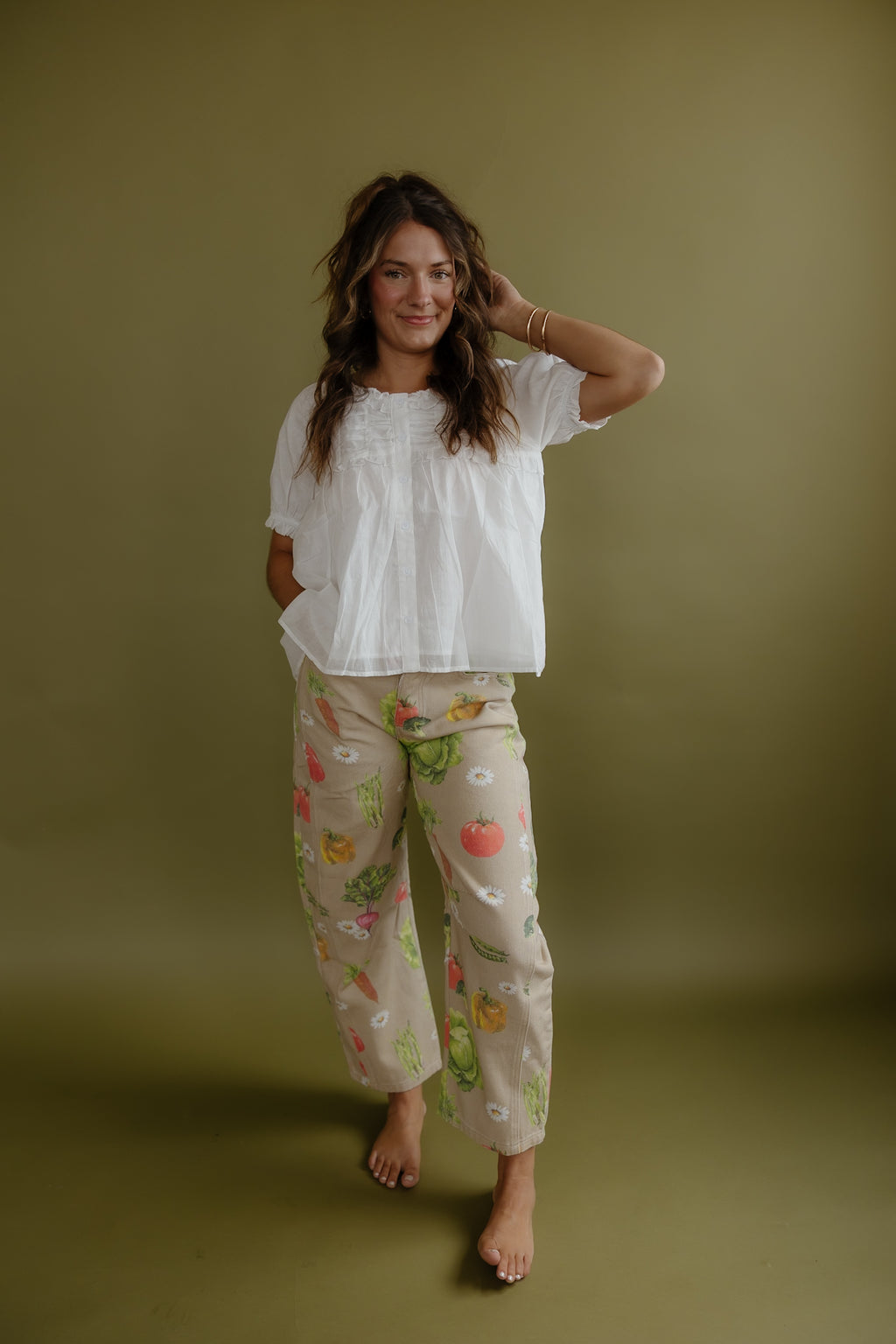 Prairie White Blouse
