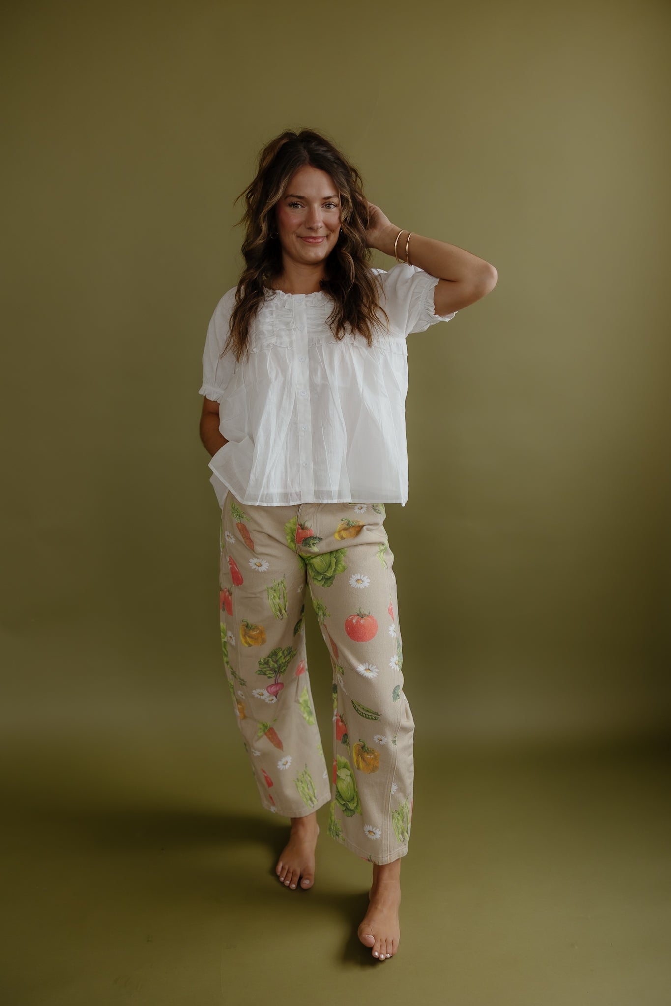 Prairie White Blouse